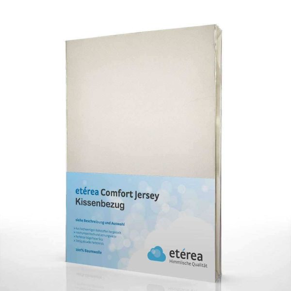 etérea Comfort Jersey Kissenbezug Doppelpack 80x80cm 40x80 cm 40x140 cm Jetzt online – Bild 2