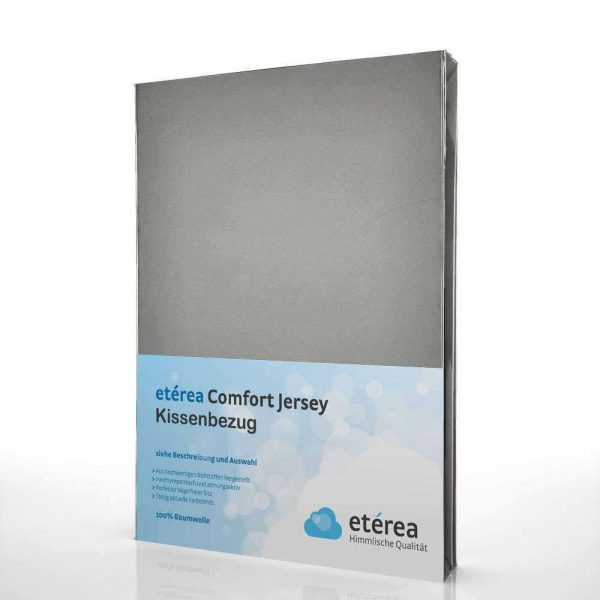 etérea Comfort Jersey Kissenbezug Doppelpack 80x80cm 40x80 cm 40x140 cm Jetzt online – Bild 5