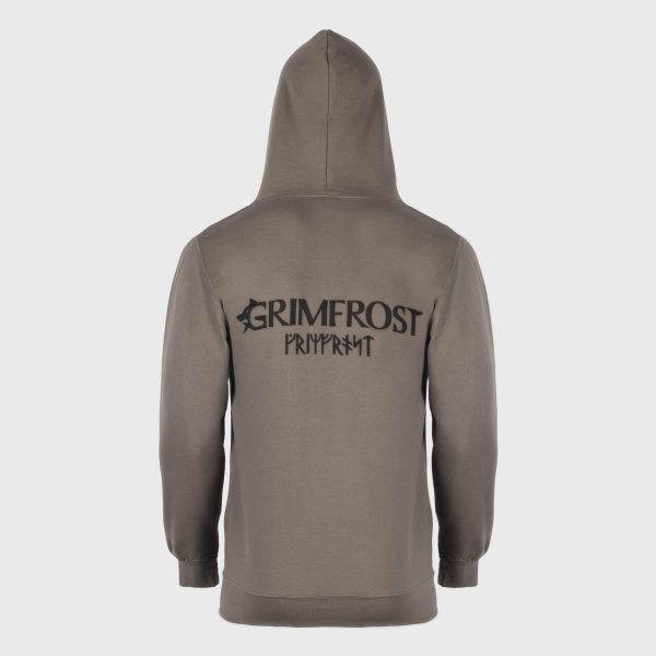 Zip Hoodie, Grimfrost, Steel Grey Zu verkaufen – Bild 3