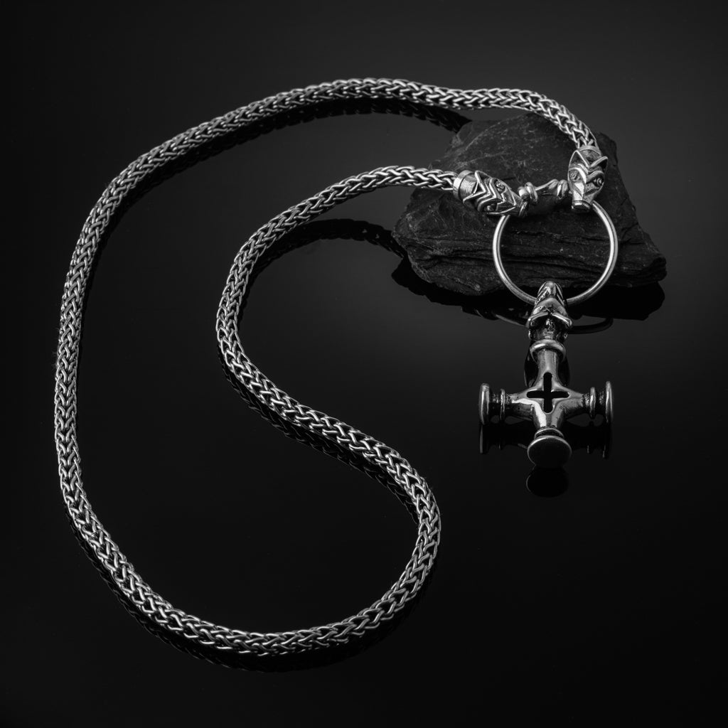 Valhalla Wolf Chain, Set 3, Silber Zu verkaufen