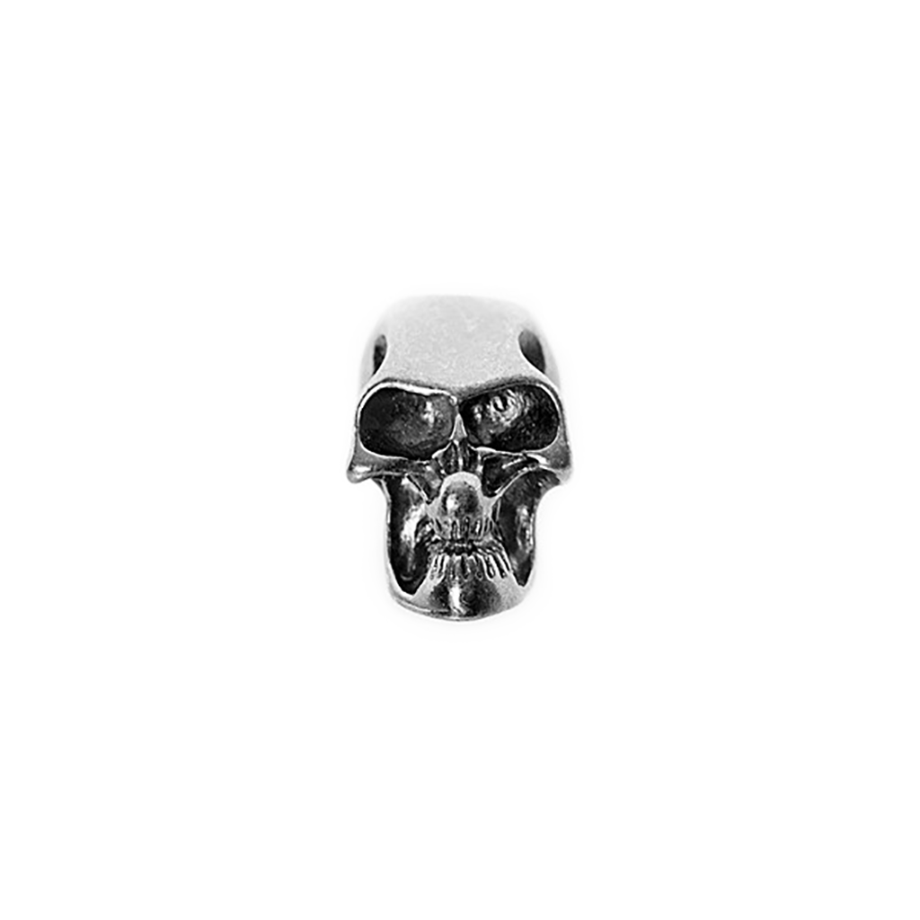Bartperle, Sterling Silber Totenkopf Verkauf