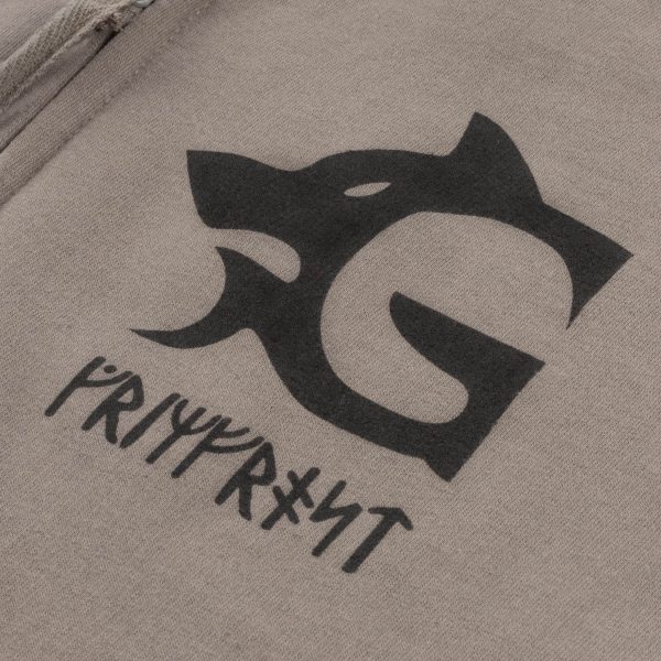 Zip Hoodie, Grimfrost, Steel Grey Zu verkaufen – Bild 4