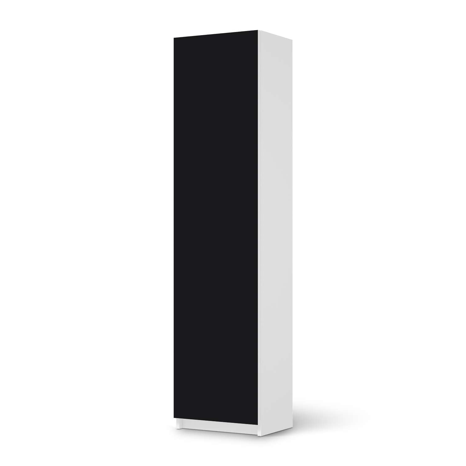 Möbelfolie IKEA Pax Schrank 201 cm Höhe – 1 Tür – Design: Schwarz Schn?ppchen